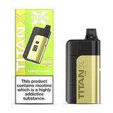 Lemon Lime Titan X Prefilled Pod Kit and Box