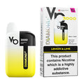 Lemon & Lime Vapes Bars Diamond 3000 Prefilled Vape Kit and Box