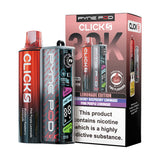 Lemonade Edition Pyne Pod Click S 30K Pod Kit and Box