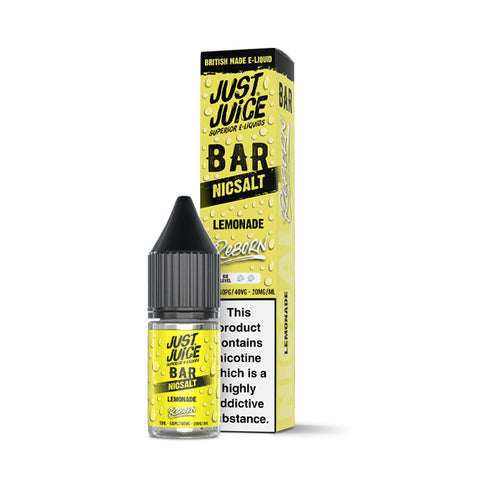 Lemonade Just Juice Bar Reborn 10ml Nic Salt E-Liquids and Box