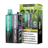 Lime Edition Pyne Pod Click S 30K Pod Kit and Box