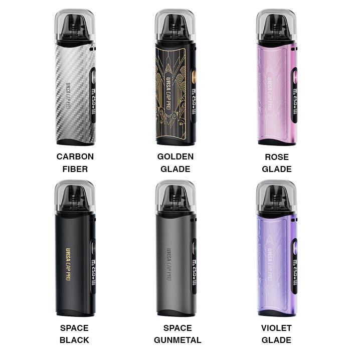 Lost Vape Ursa Cap Pro Pod Kit in all colours