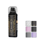 Lost Vape Ursa Cap Pro Pod Kit with six squares showcasing all available colours