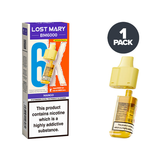 Mango Lost Mary BM6000 Refill Pack 20mg