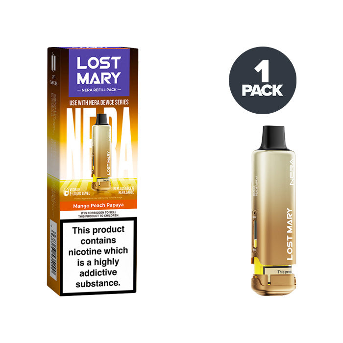 Mango Peach Papaya Lost Mary Nera Refill Pack