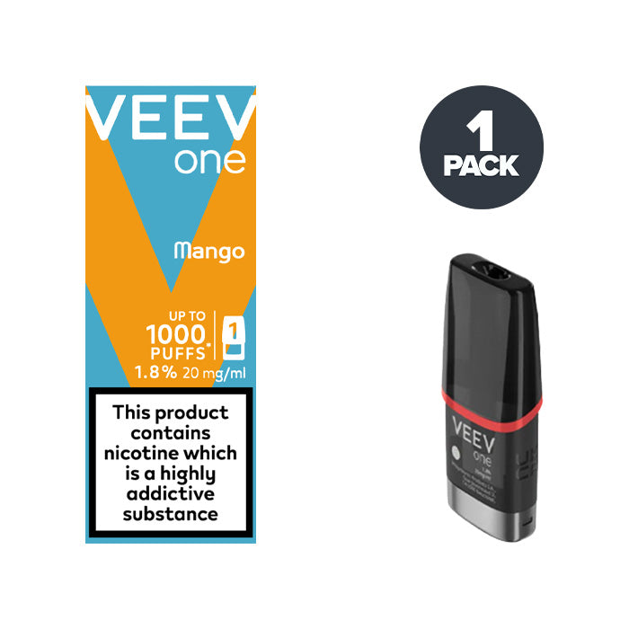 Mango Veev One Pod and Box