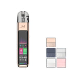 Memers Dr Air X Vape Kit with five squares showcasing five out of the five available colours