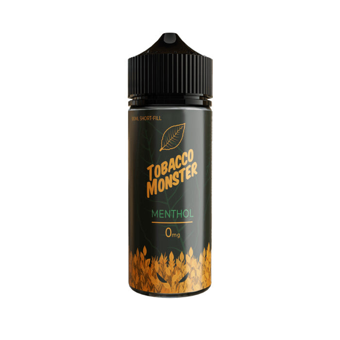 Menthol 100ml Shortfill E-Liquid by Tobacco Monster