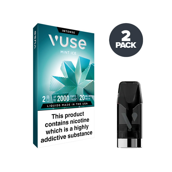 Mint Ice Vuse Intense Pods | Pack of 2 | Multi-buy Discount Mint Ice Vuse Intense Pods | Pack of 2 | Multi-buy Discount