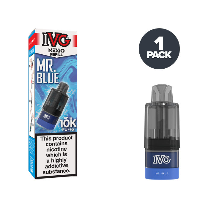Mr Blue IVG Nexio Refill Pack and Box