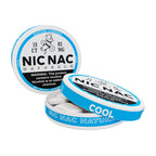 Open can of Nic Nac Cool 3mg Nicotine Lozenges