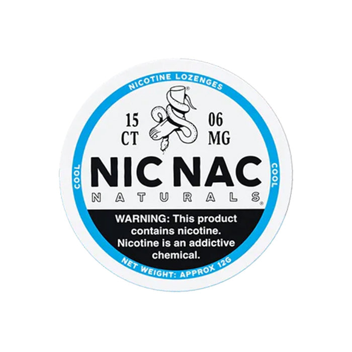 Nic Nac Cool 6mg Nicotine Lozenges