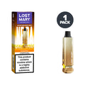 Orange Bruu Lost Mary Nera 15000 puff refill pack and box