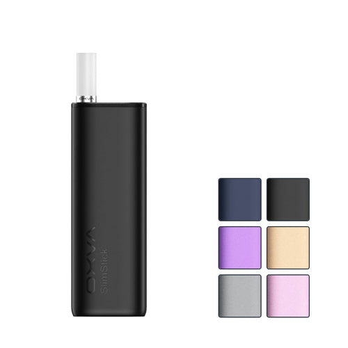 OXVA SlimStick Kit with six squares showcasing all available colours