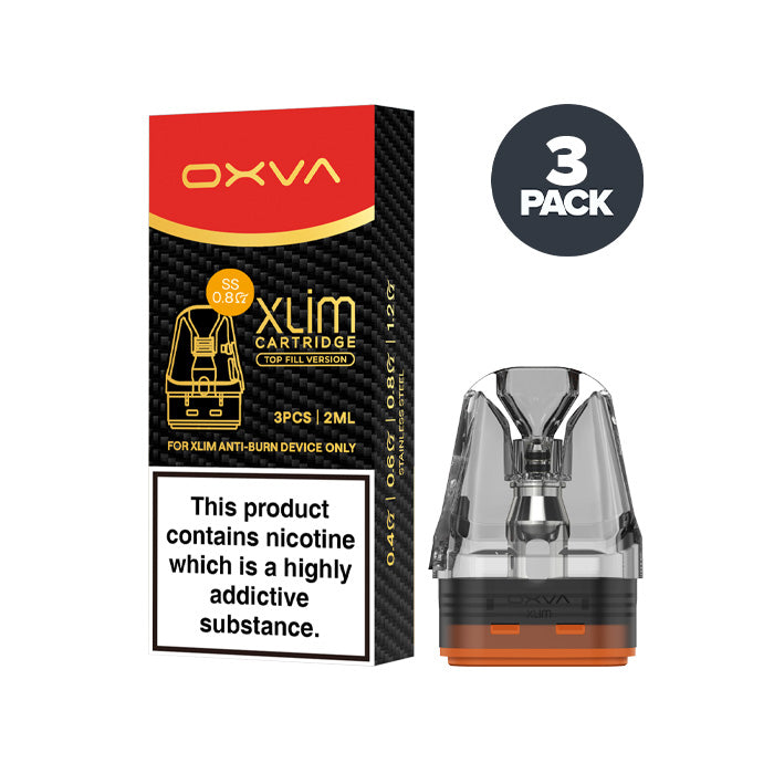 OXVA Xlim SS Top Fill Pod Cartridges OXVA Xlim SS Top Fill Pod Cartridges