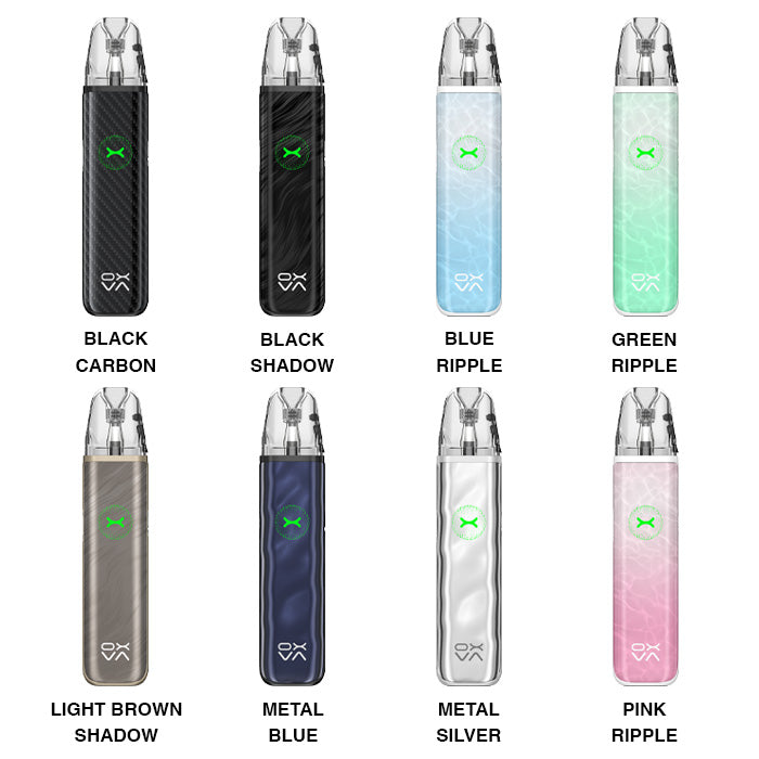 OXVA Xlim Go 2 Pod Kit in all eight colours