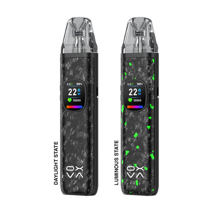 OXVA Xlim Pro 2 DNA Kit showing daylight and luminous states