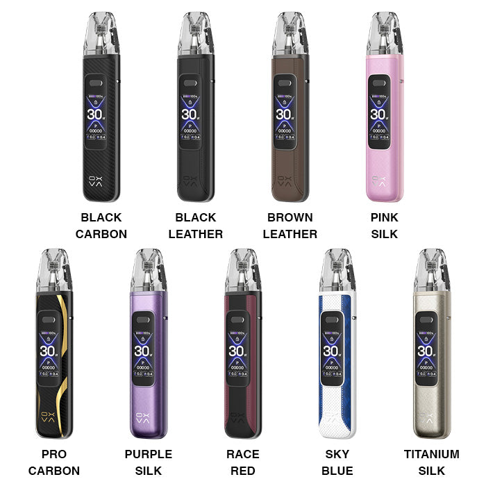  OXVA Xlim Pro 3 Pod Kit in all nine colours