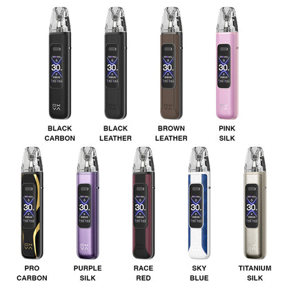  OXVA Xlim Pro 3 Pod Kit in all nine colours