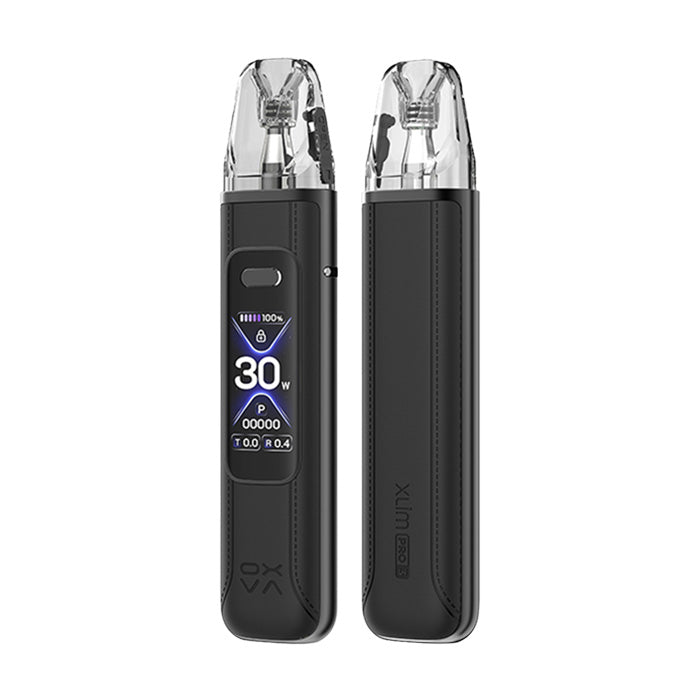OXVA Xlim Pro 3 Pod Kit - Black Leather