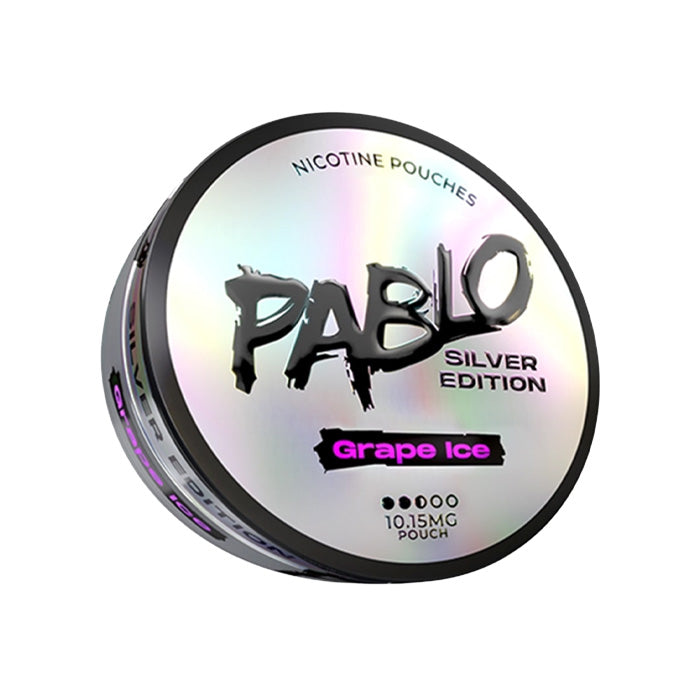 Pablo Grape Ice Silver Edition Nicotine Pouches