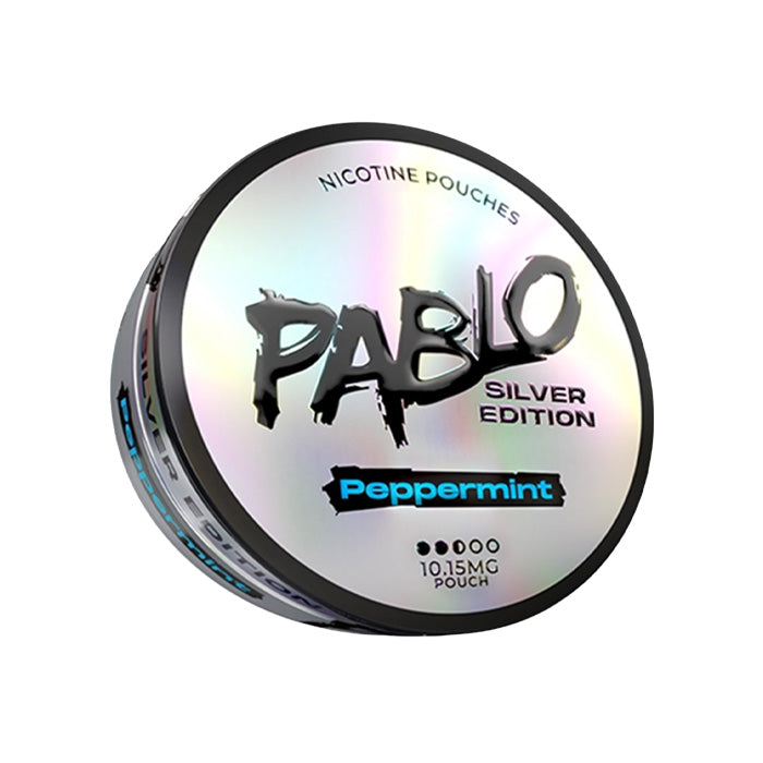 Pablo Peppermint Silver Edition Nicotine Pouches
