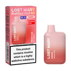 Peach Ice Lost Mary BM600 Prefilled Pod Kit and Box