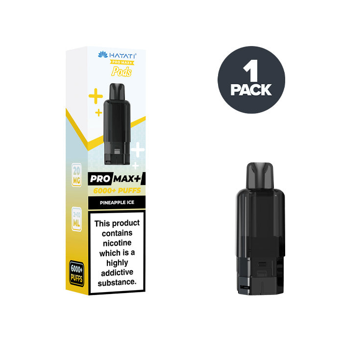 Pineapple Ice Hayati Pro Max Plus Prefilled Pods