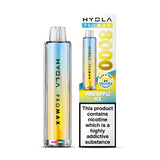 Pineapple Ice Hyola Pro Max 8000 Prefilled Pod Kit and Box