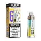 Pineapple Ice SKE Bar 6K Prefilled Pod Kit and box