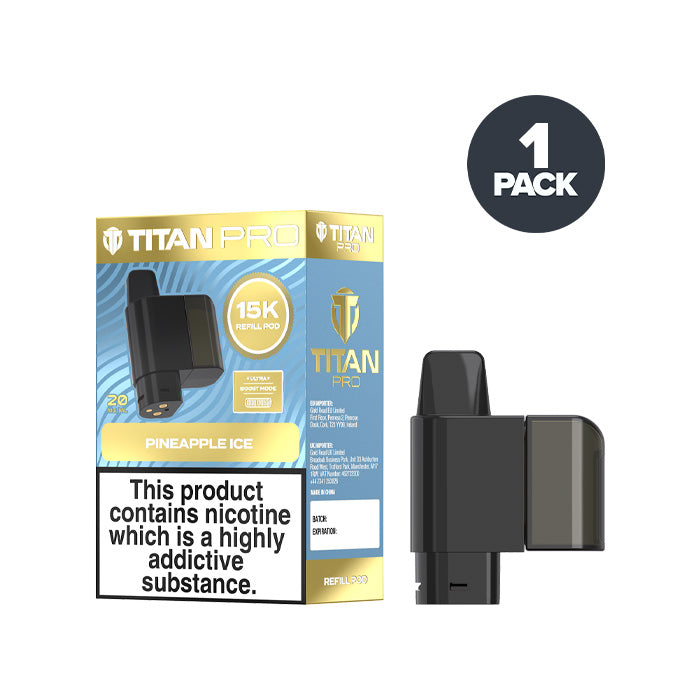 Titan Pineapple Ice Titan Pro 15K Refill Pack — image 1 of 1