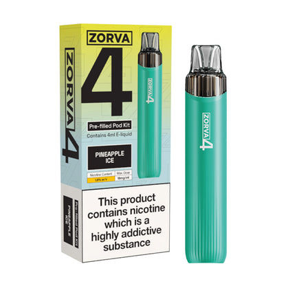 Zorva 4 Prefilled Pod Kit - Pineapple Ice