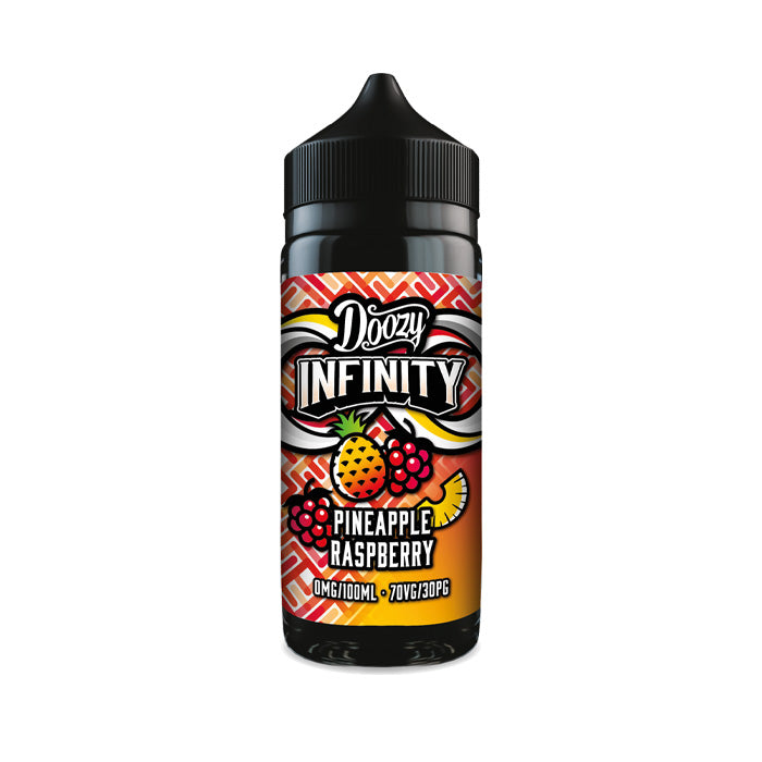 Pineapple Raspberry 70/30 100ml Shortfill E-Liquid by Doozy Infinity