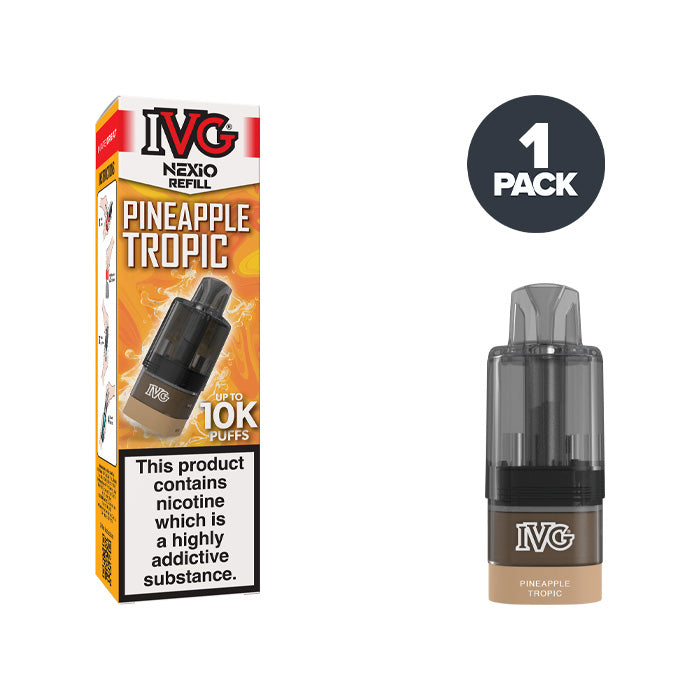 Pineapple Tropic IVG Nexio Refill Pack and Box