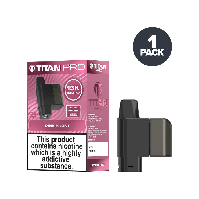 Pink Burst Titan Pro 15K Refill Pack