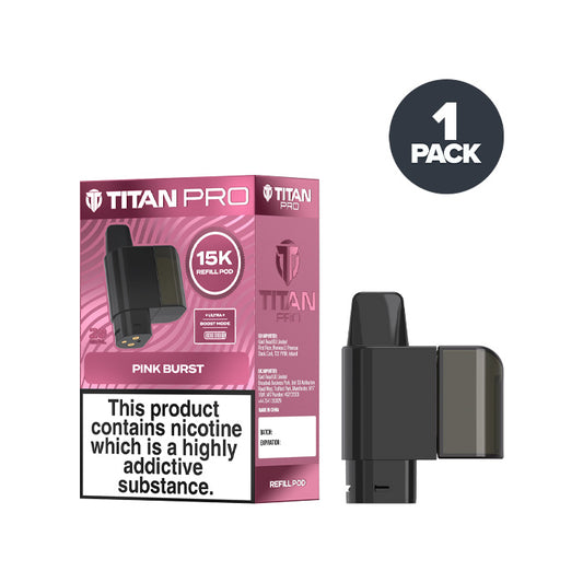Pink Burst Titan Pro 15K Refill Pack