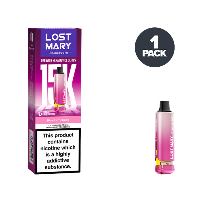 Pink Lemonade Lost Mary Nera 15K Refill Pack