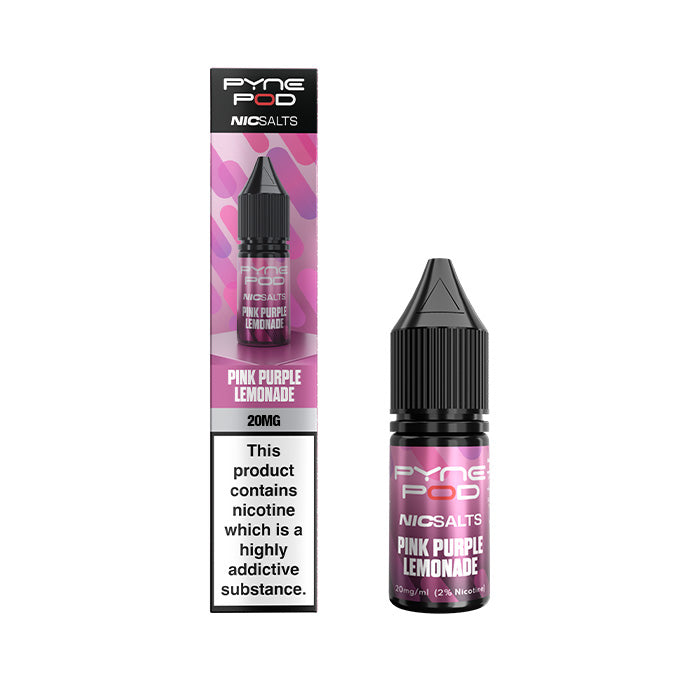 Pink Purple Lemonade Nic Salt E-Liquid by Pyne Pod