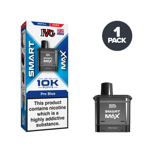 Pro Blue IVG Smart Max Refill Pack and Box