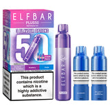 Purple Edition Elf Bar Plus 50 Prefilled Pod Kit and Box