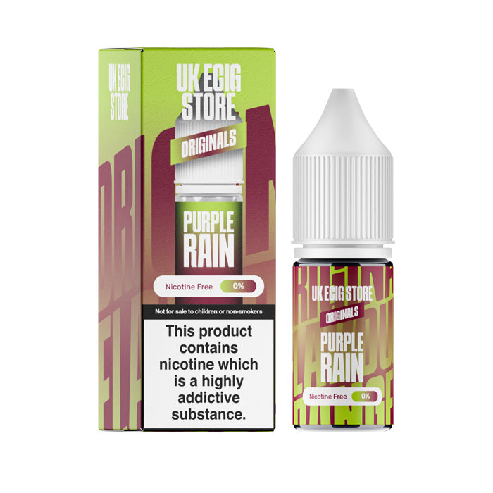 UK Ecig Store Purple Rain 10ml E-liquid with Box