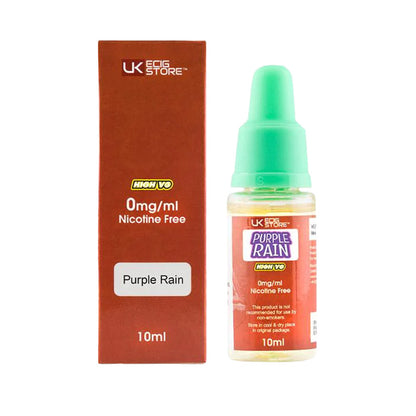 UK Ecig Store Purple Rain High VG 10ml E-liquid with Box Old Design