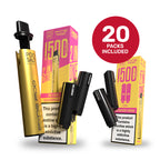 Lemonade Edition Pyne Pod 2in1 Kit with a pack of Pyne Pod 2in1 Refills