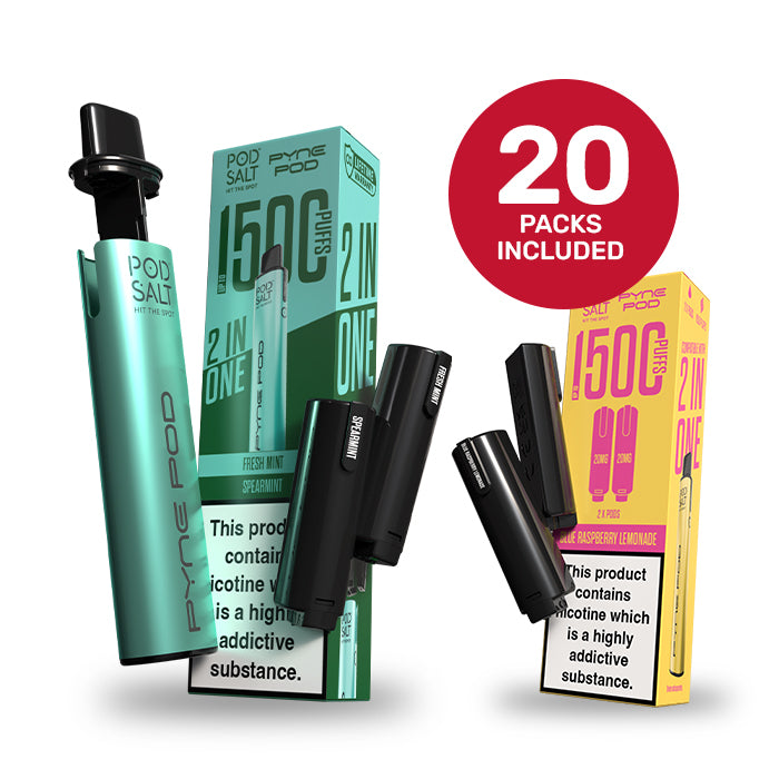 Mint Edition Pyne Pod 2in1 Kit with a pack of Pyne Pod 2in1 Refills