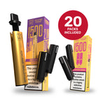 Pineapple Edition Pyne Pod 2in1 Kit with a pack of Pyne Pod 2in1 Refills