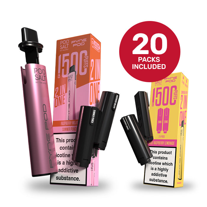 Summer Edition Pyne Pod 2in1 Kit with a pack of Pyne Pod 2in1 Refills