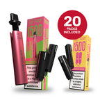 Watermelon Edition Pyne Pod 2in1 Kit with a pack of Pyne Pod 2in1 Refills
