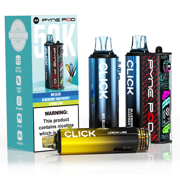 Pyne Pod Click 50K Prefilled Pod Kit Classic Edition