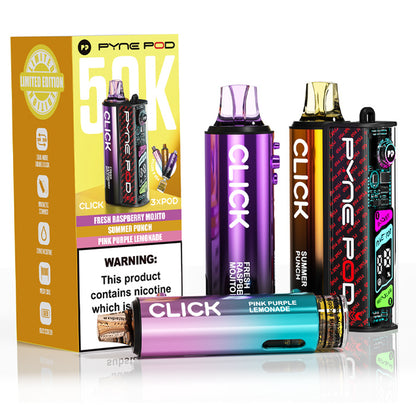 Pyne Pod Click 50K Vape Kit Drinks Edition