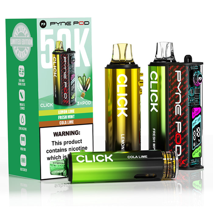 Pyne Pod Click 50K Prefilled Pod Kit Green Edition